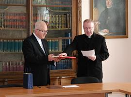 Biskup uvedl do úřadu nového generálního vikáře
